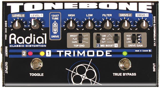 Radial Engineering Tonebone Trimode Tube Overdrive Pedal