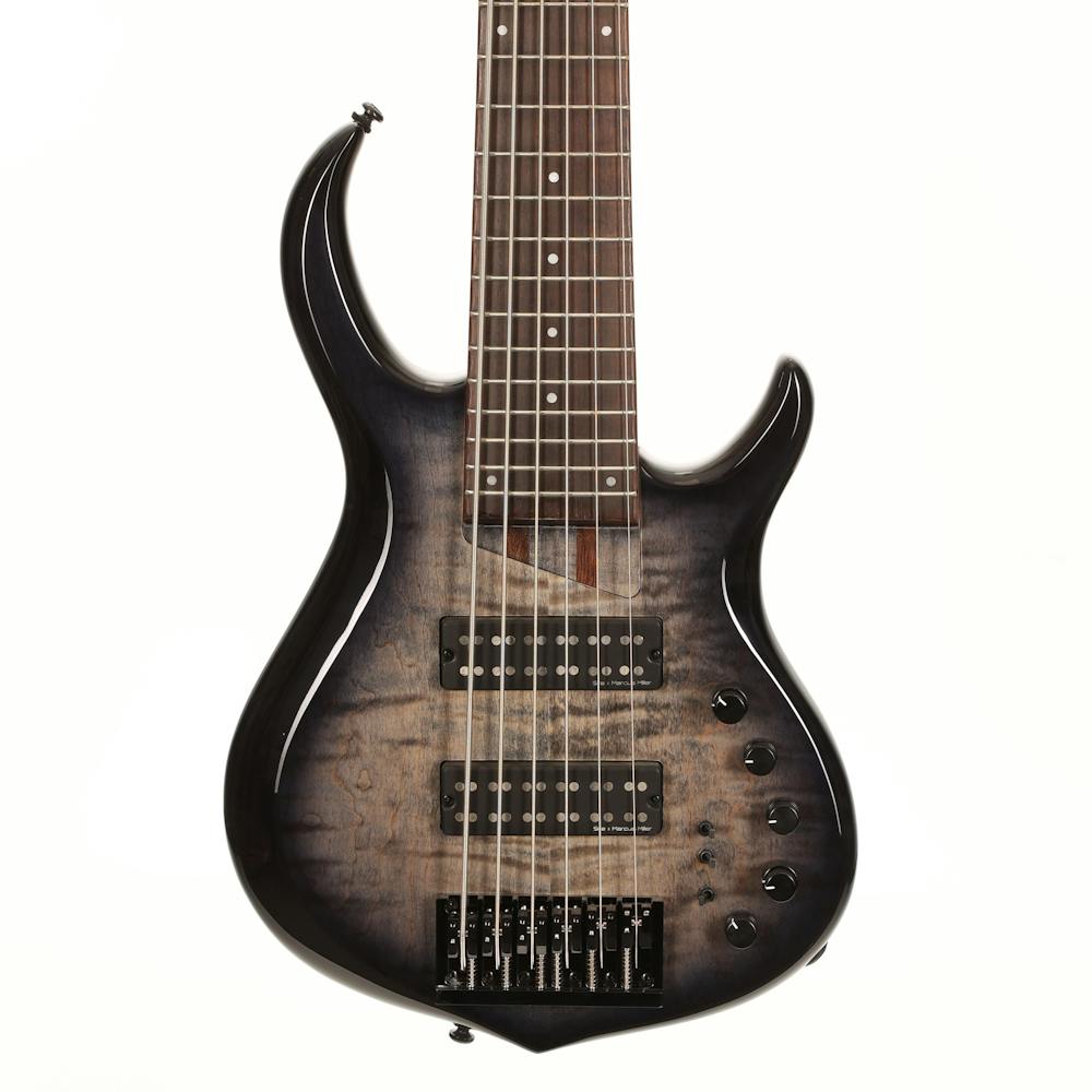 Sire Version 2 Updated Marcus Miller M7 Alder 6-String Bass Guitar in Transparent Black
