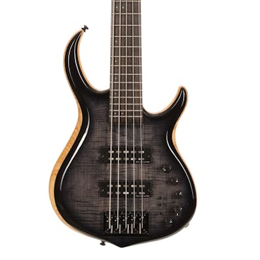 Sire Version 2 Updated Marcus Miller M7 Swamp Ash 5-String Bass Guitar in Transparent Black