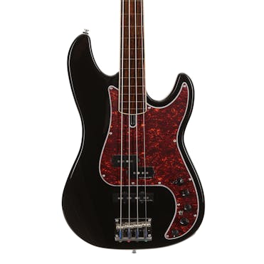 Sire Version 2 Updated Marcus Miller P7 Alder 4-String Fretless Bass Guitar in Black