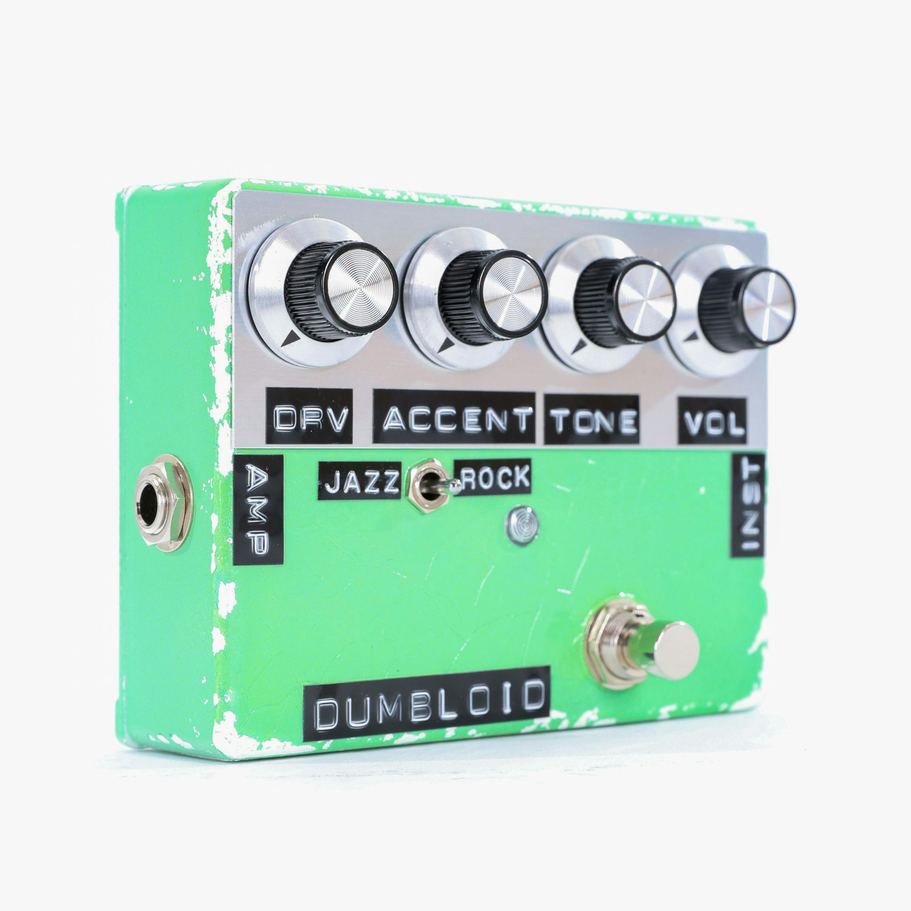 Shin's Music Dumbloid Special Overdrive Pedal in Green Scratch -  andertons-cas