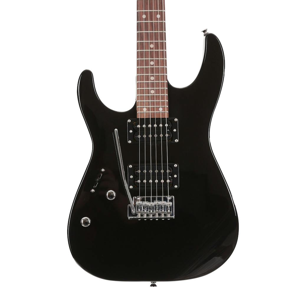 EastCoast HM1 Left Handed Electric Guitar in Black