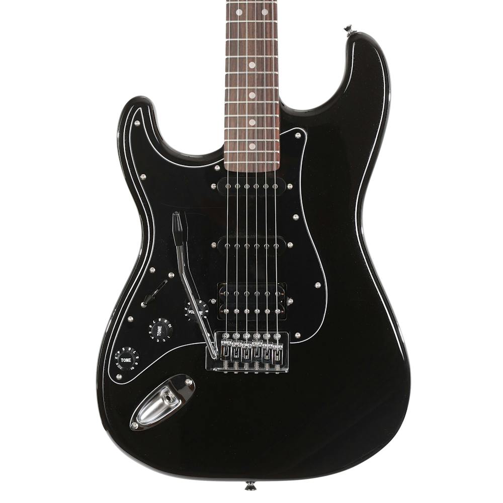 B Stock : Eastcoast HSS ST2 Left Handed Electric Guitar in Black Metallic