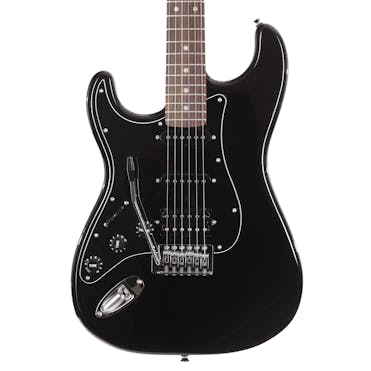 Eastcoast HSS ST2 Left Handed Electric Guitar in Black Metallic