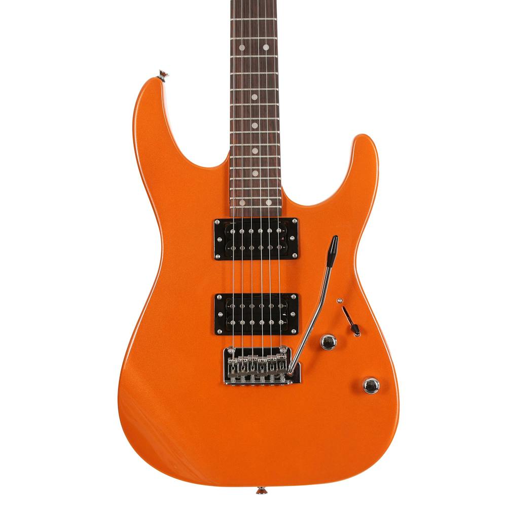EastCoast HM1 Electric Guitar in Metallic Orange