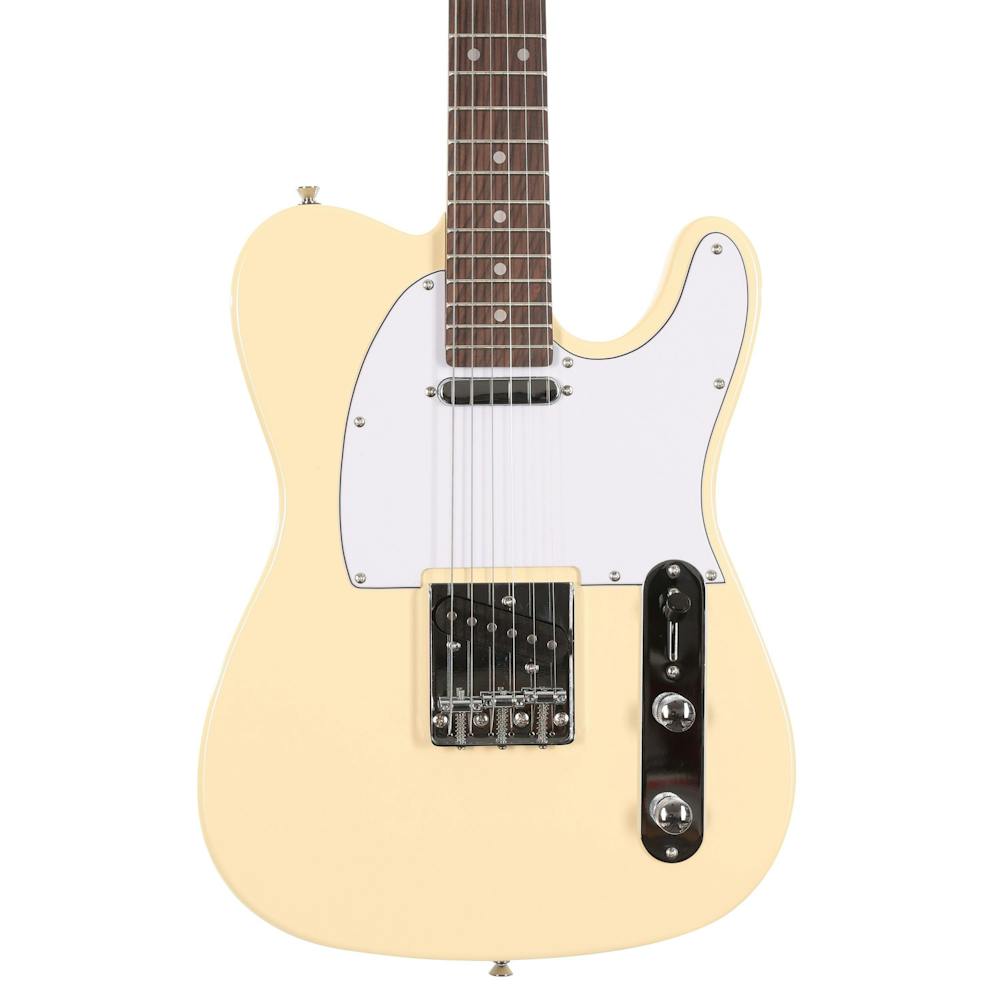 EastCoast T1 Electric Guitar in Vintage White