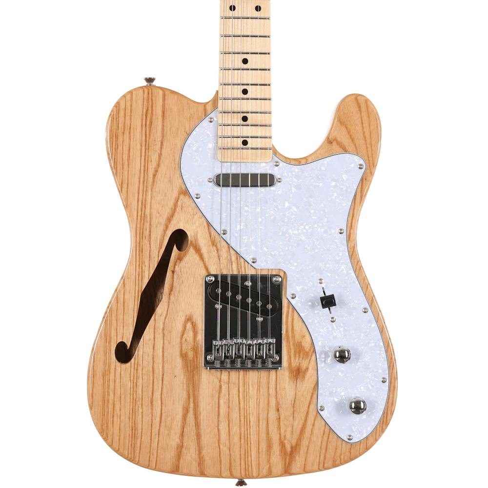 EastCoast T1 Thinline Electric Guitar in Natural