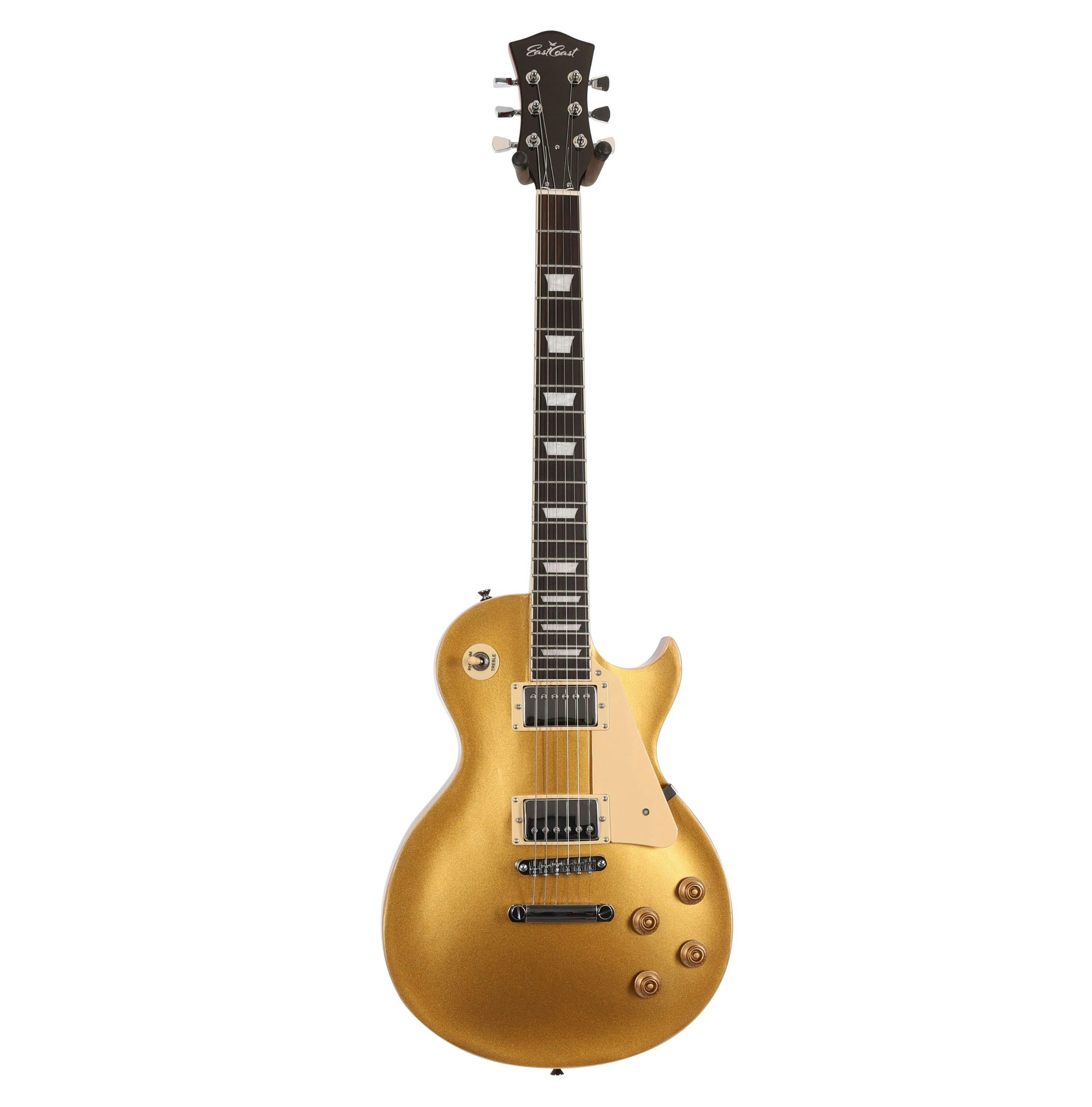 EastCoast L1 Electric Guitar Gold Top Andertons Music Co