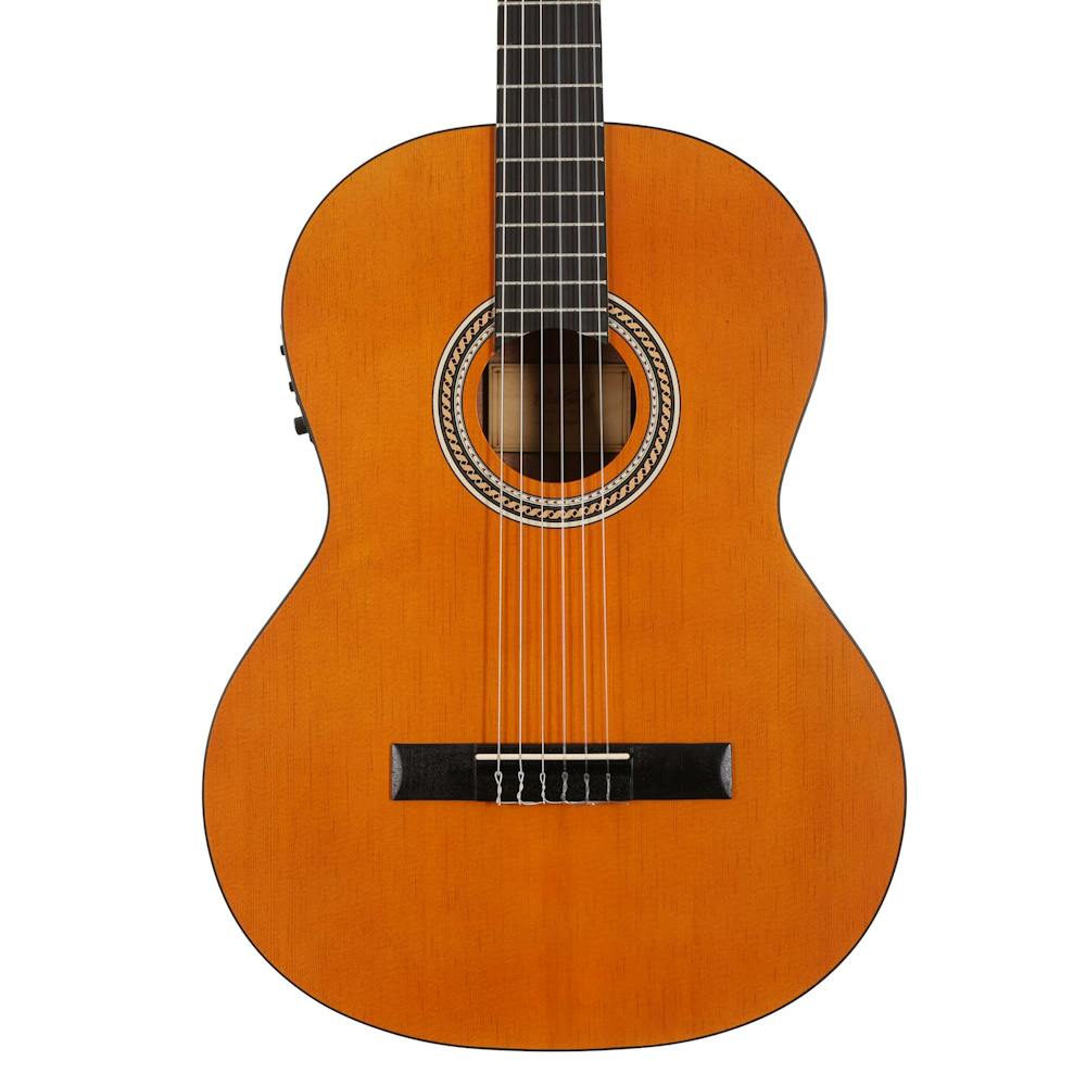 B Stock : EastCoast C1SE 4/4 Size Electro-Classical Guitar with Solid Top in Natural