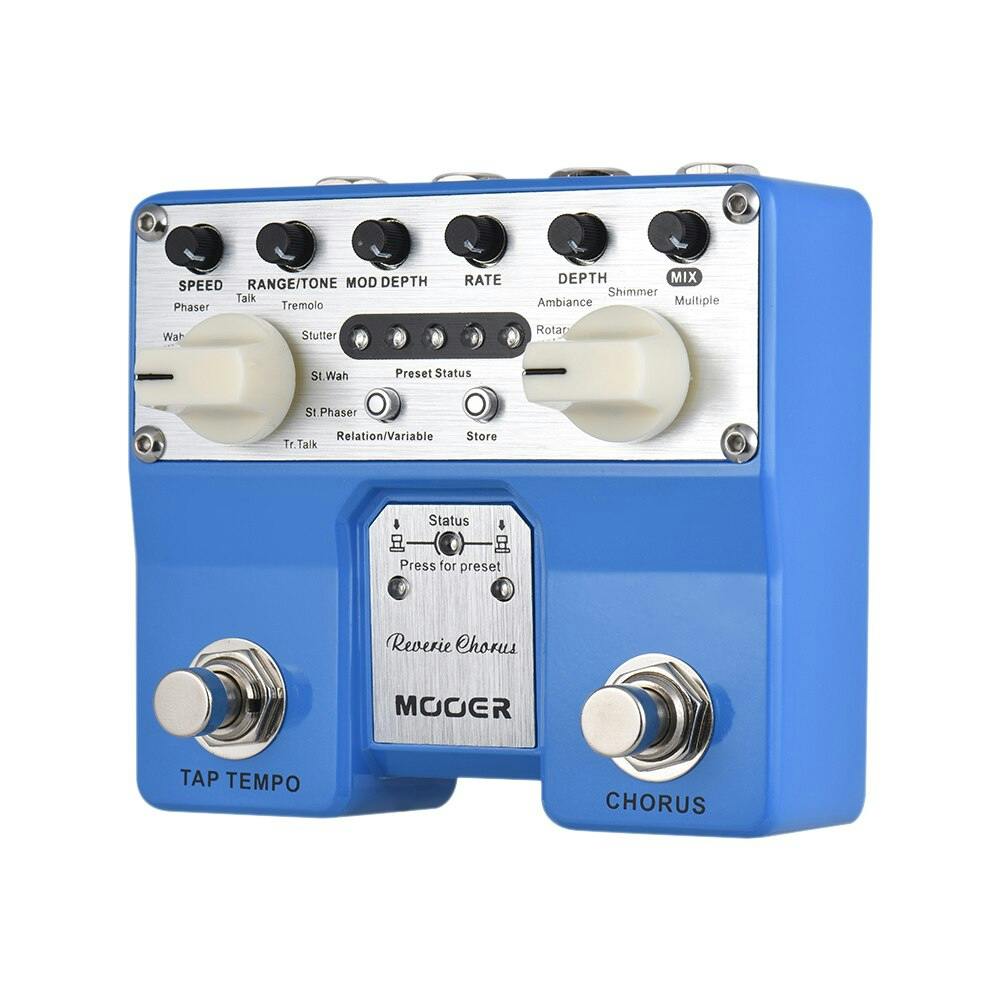 Mooer Pro Reverie Chorus Twin Pedal - Andertons Music Co.