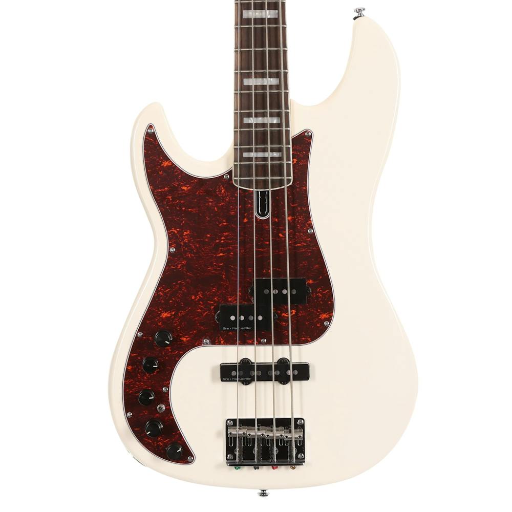 Sire Version 2 Updated Left-Handed Marcus Miller P7 Alder 4-String Bass in Antique White