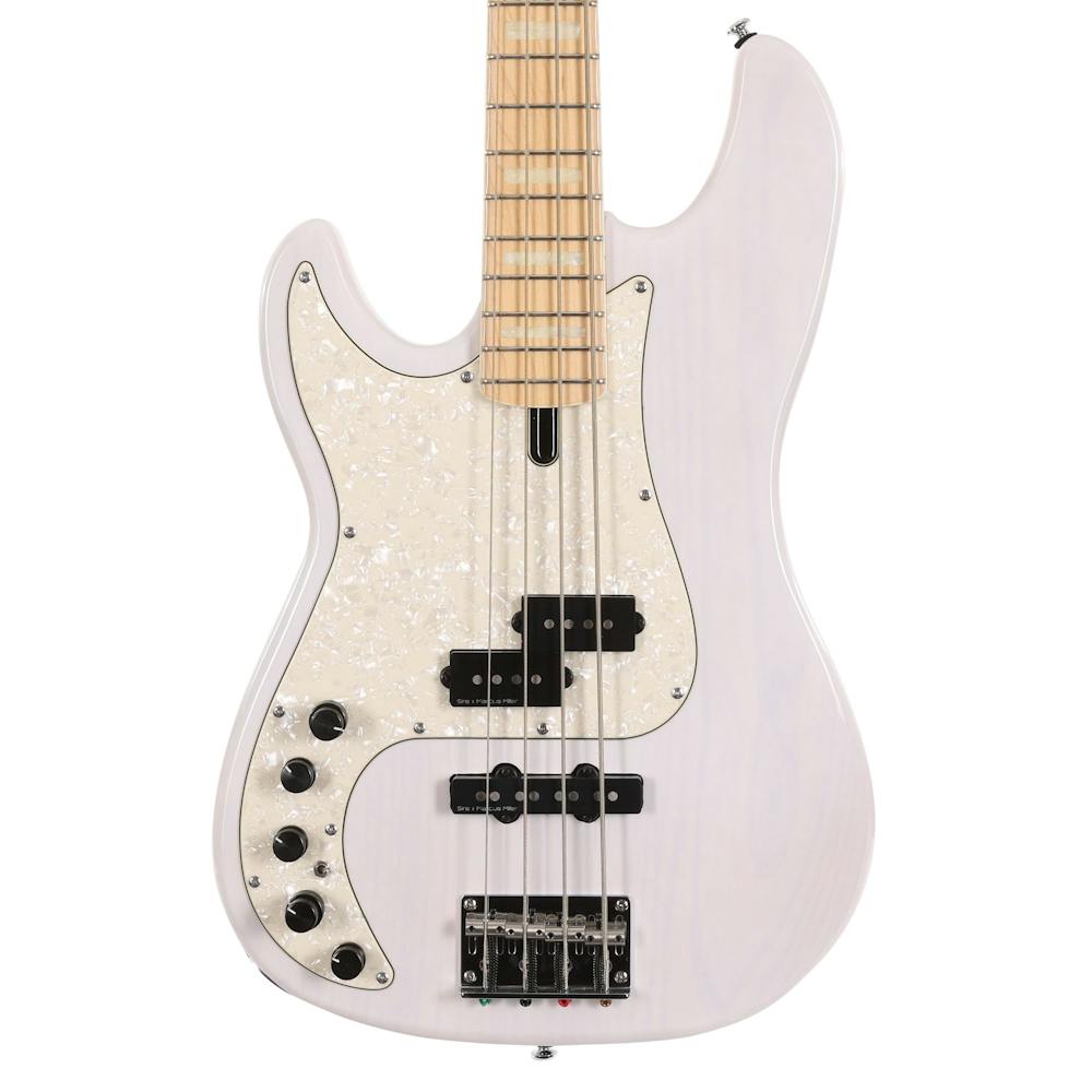 Sire Version 2 Updated Left-Handed Marcus Miller P7 Swamp Ash 4-String Bass in White Blonde