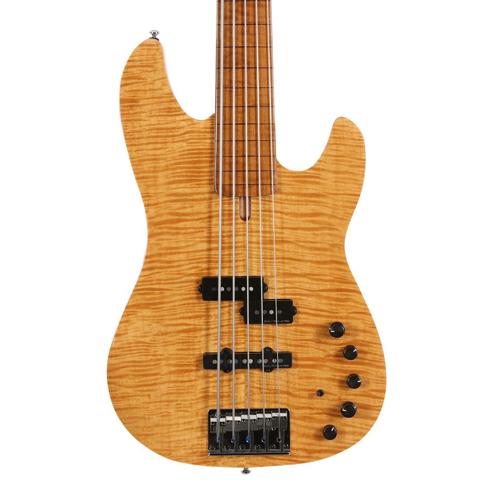 Sire Version 2 Marcus Miller P10 Alder 5-String Fretless Bass Guitar in Natural