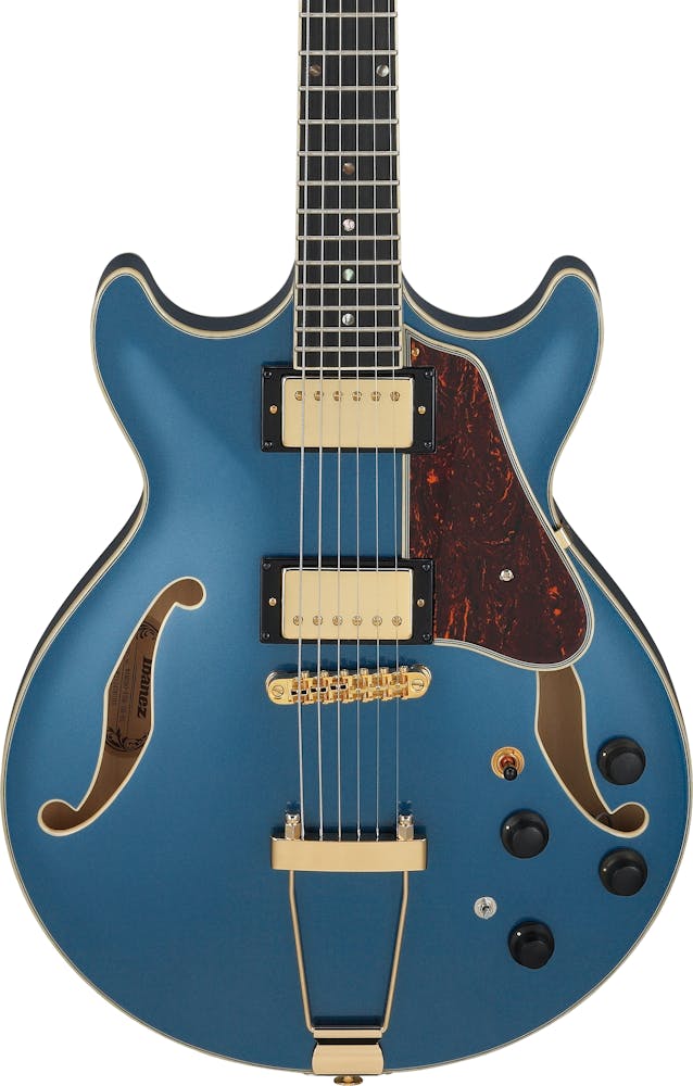 Ibanez AMH90-PBM Artcore Expressionist in Prussian Blue Metallic