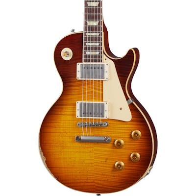 Gibson Custom Shop Murphy Lab 1959 Les Paul Standard Reissue Heavy Aged Electric Guitar in Slow Iced Tea Fade