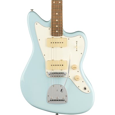 Fender Limited Edition Player Jazzmaster in Sonic Blue with White Headstock