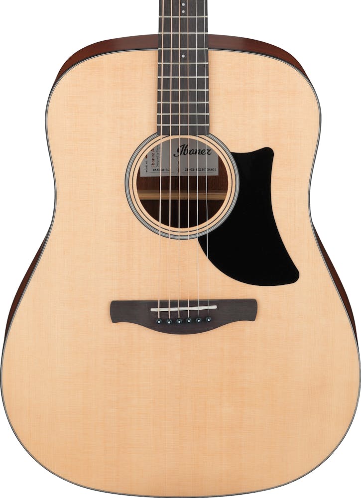 Ibanez AAD50-LG Grand Dreadnought Acoustic Guitar in Natural Low Gloss