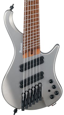 Ibanez EHB1006MS-MGM 6-String Multi-Scale Bass Guitar in Metallic Grey Matte