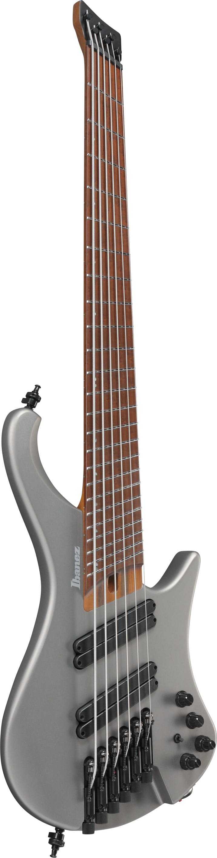 Ibanez EHB1006MS-MGM 6-String Multi-Scale Bass Guitar in Metallic Grey  Matte - Andertons Music Co.