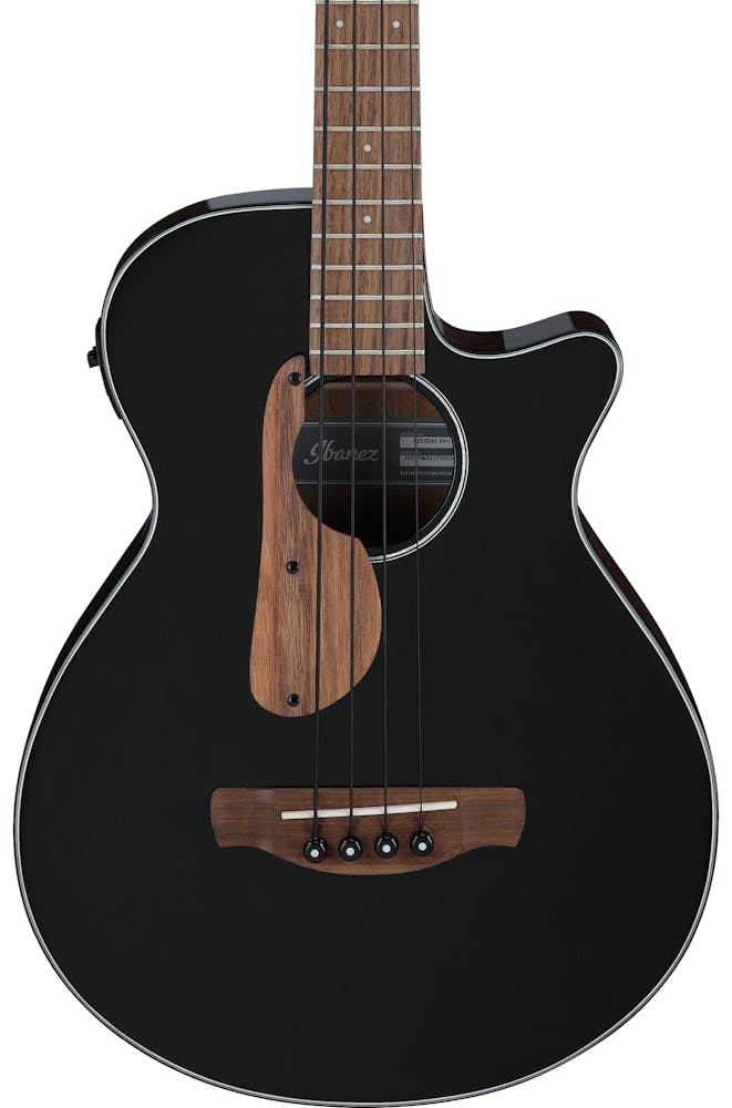 Ibanez AEGB24E-BKH Electro Acoustic Bass in Black High Gloss