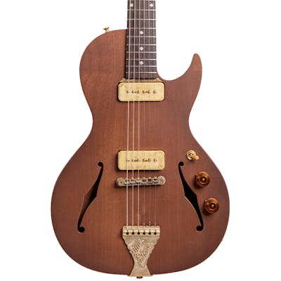 B&G Standard Build Little Sister Cutaway All-Mahogany Electric Guitar