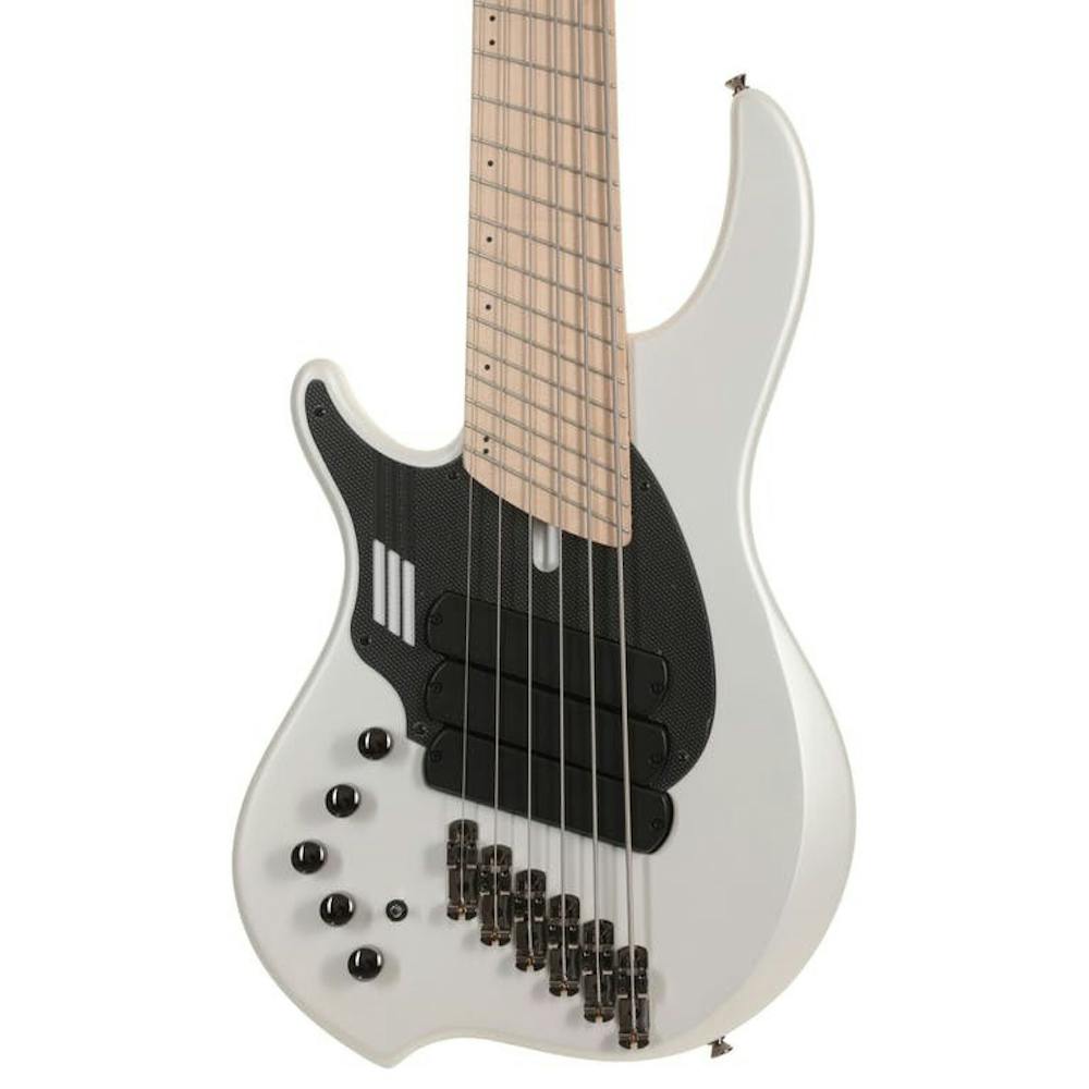 Dingwall Left Handed NG-3 6 String Bass in Ducati White, Maple Fingerboard