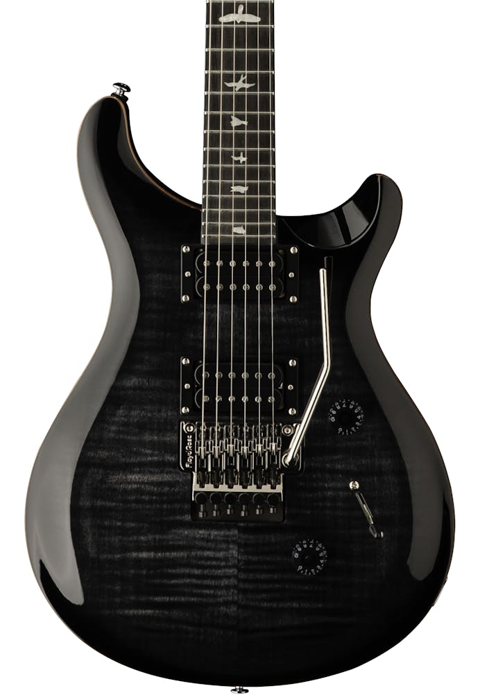 PRS SE Custom 24 "Floyd" Electric Guitar in Charcoal Burst