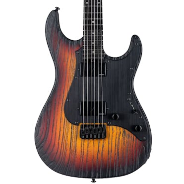 ESP LTD Deluxe SN-1000HT Electric Guitar in Fire Blast