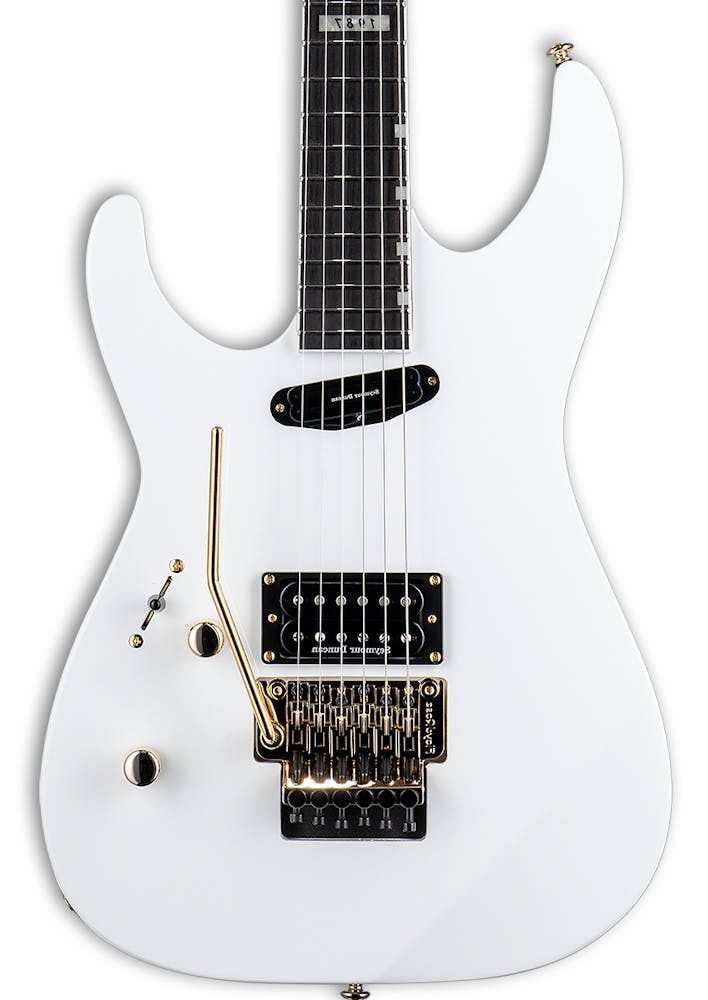 ESP LTD Mirage Deluxe '87 Left-Handed Electric Guitar in Snow White
