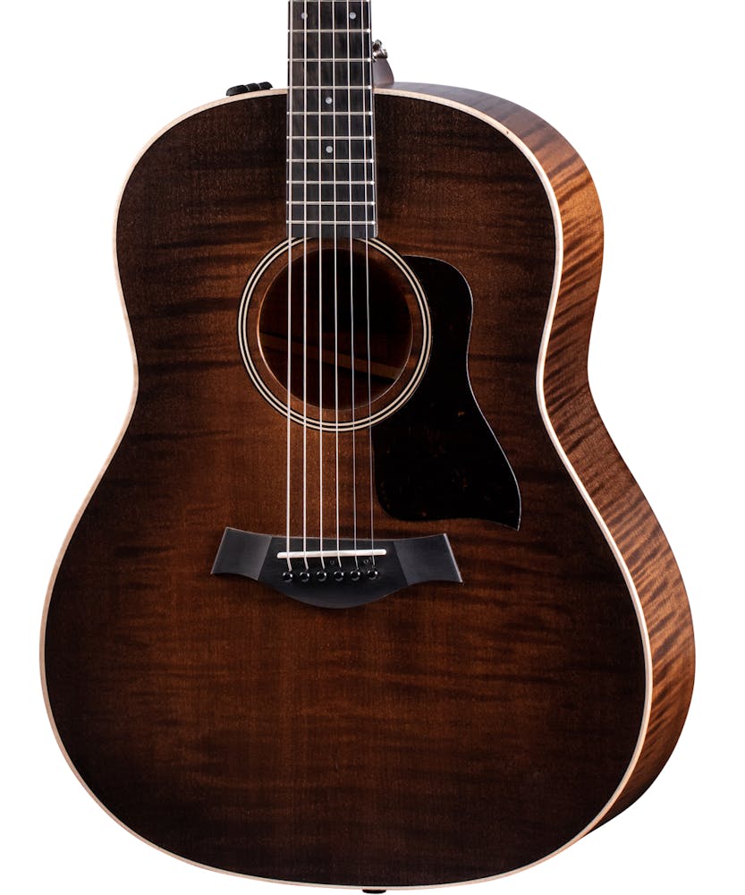Taylor American Dream AD27e Flametop Electro Acoustic Guitar in Woodsmoke