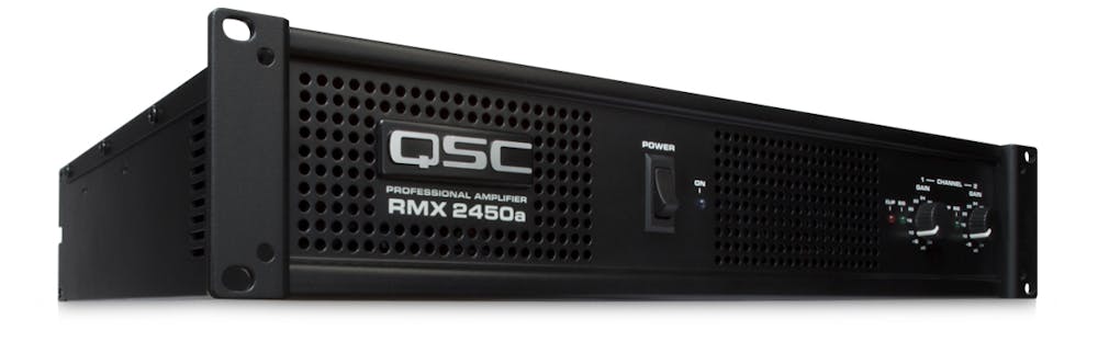 QSC RMX2450a Power Amplifier 2 Channels 500 Watts