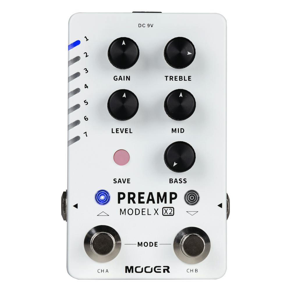 Mooer X2 Series Preamp Model X Pedal