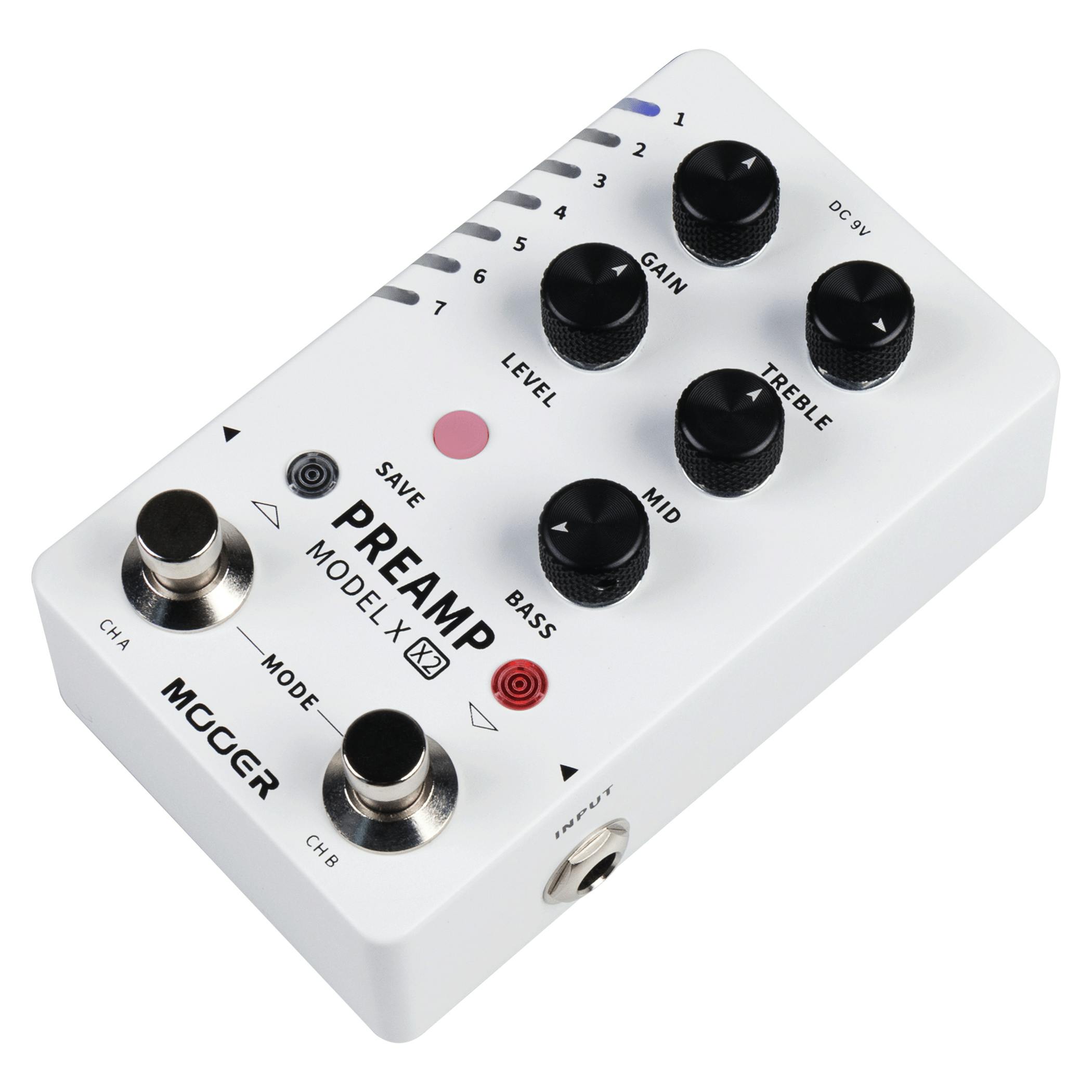 Mooer X2 Series Preamp Model X Pedal - Andertons Music Co.