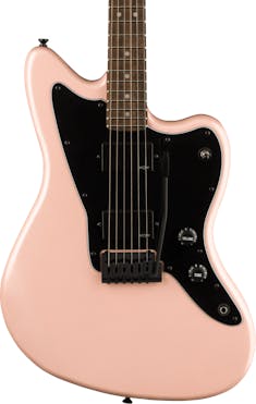 Squier Contemporary Active Jazzmaster HH Electric Guitar in Shell Pink Pearl