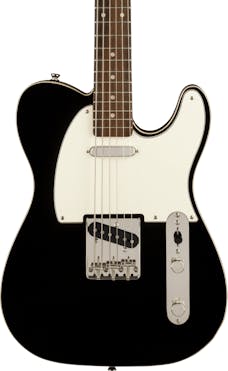 Squier Classic Vibe Baritone Custom Telecaster Electric Guitar in Black
