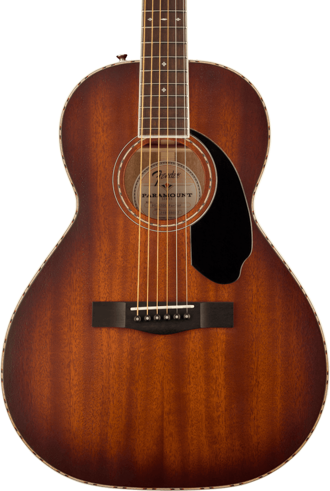 Fender PS-220E Parlour Electro Acoustic in Aged Cognac Burst