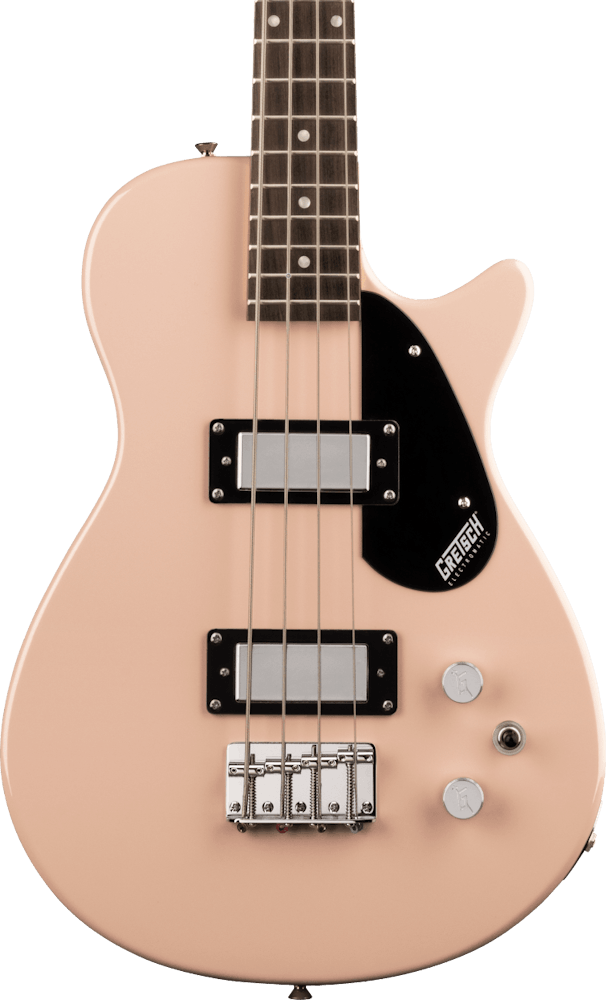 Gretsch G2220 Electromatic Junior Jet Bass II Short Scale Bass in Shell Pink