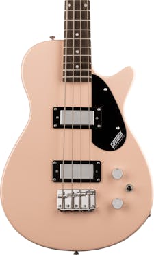 Gretsch G2220 Electromatic Junior Jet Bass II Short Scale Bass in Shell Pink