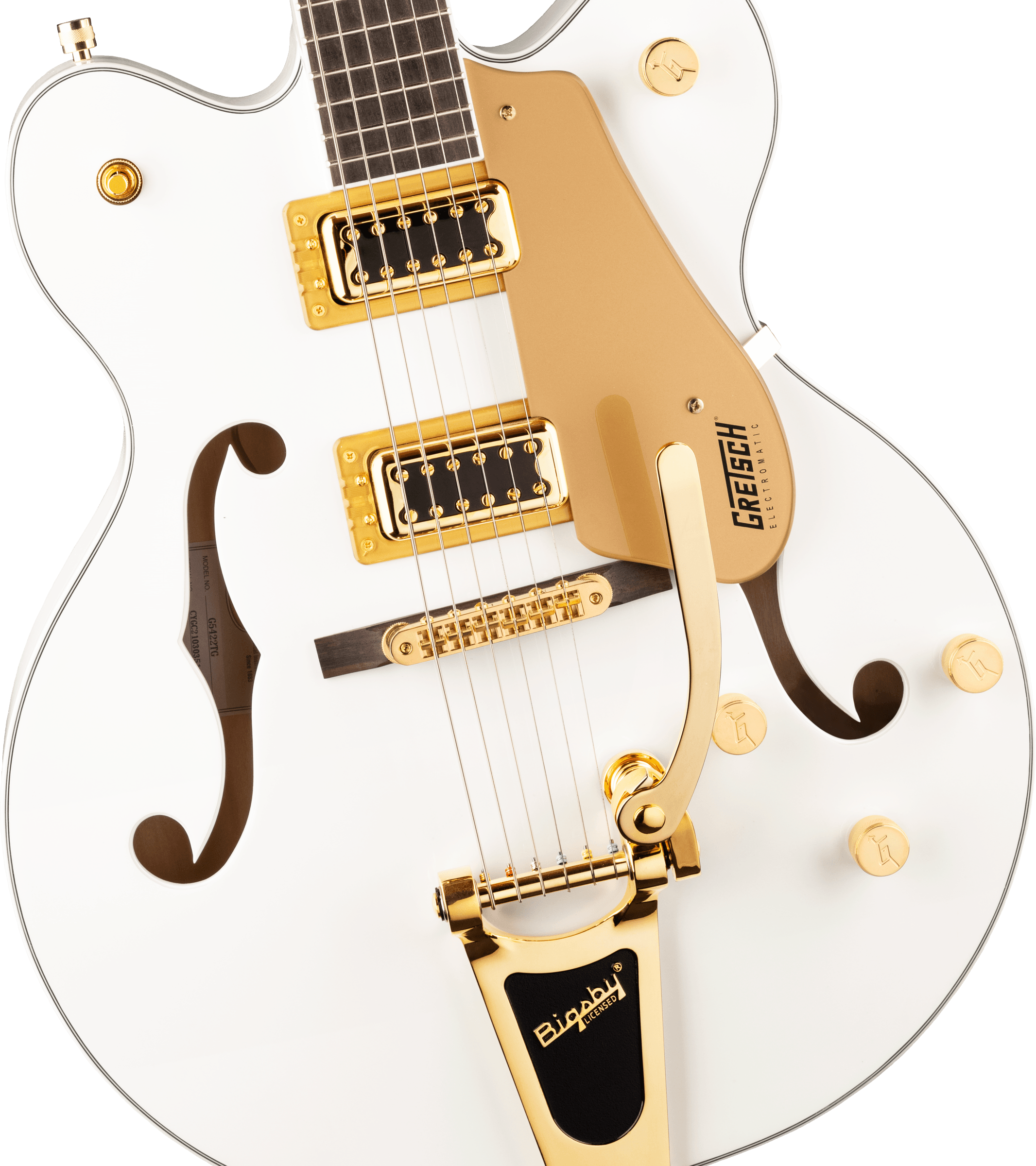  Gretsch G5422TG Electromatic Classic Hollow Body Double-Cut  6-String Electric Guitar with 12-Inch-Radius Laurel Fingerboard, Bigsby and Gold  Hardware (Right-Handed, Walnut Stain) : Musical Instruments