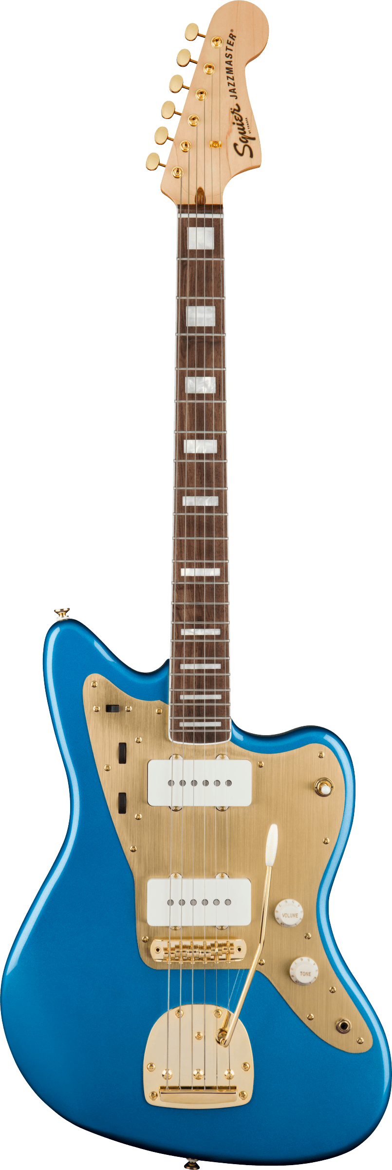 Squier 40th Anniversary Jazzmaster Gold Edition Electric Guitar in