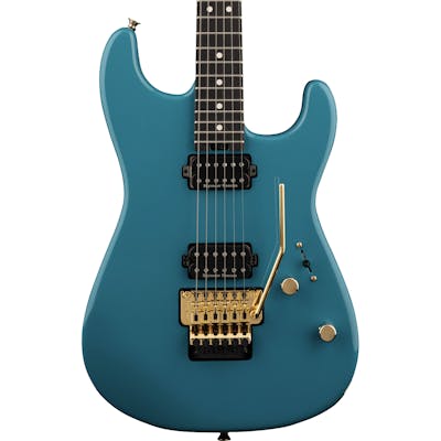 Charvel Pro-Mod San Dimas Style 1 HH FR E Electric Guitar in Miami Blue