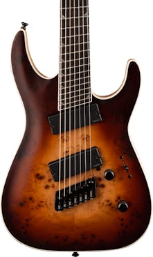 Jackson Concept Series Soloist SLAT7P HT MS Electric Guitar in Satin Bourbon Burst