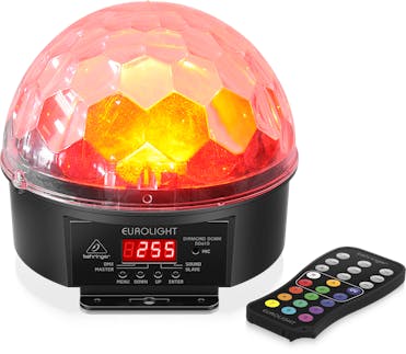 Behringer DIAMOND DOME DD610 Multimode RGBWA LED Mirror-Ball Lighting Effect with Remote