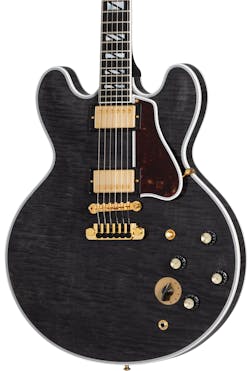 Gibson Custom Shop B.B. King Signature "Lucille" Legacy Semi-Hollow Electric Guitar in Transparent Ebony