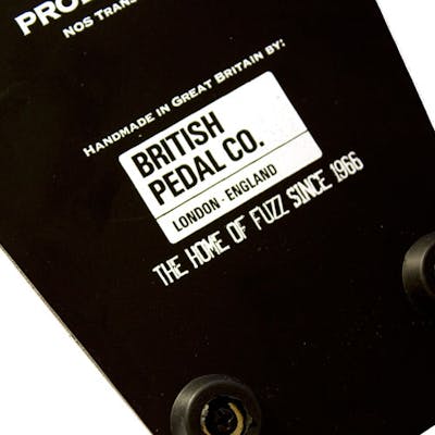 British Pedal Company Vintage Series Professional MKII Tone Bender OC75 Fuzz