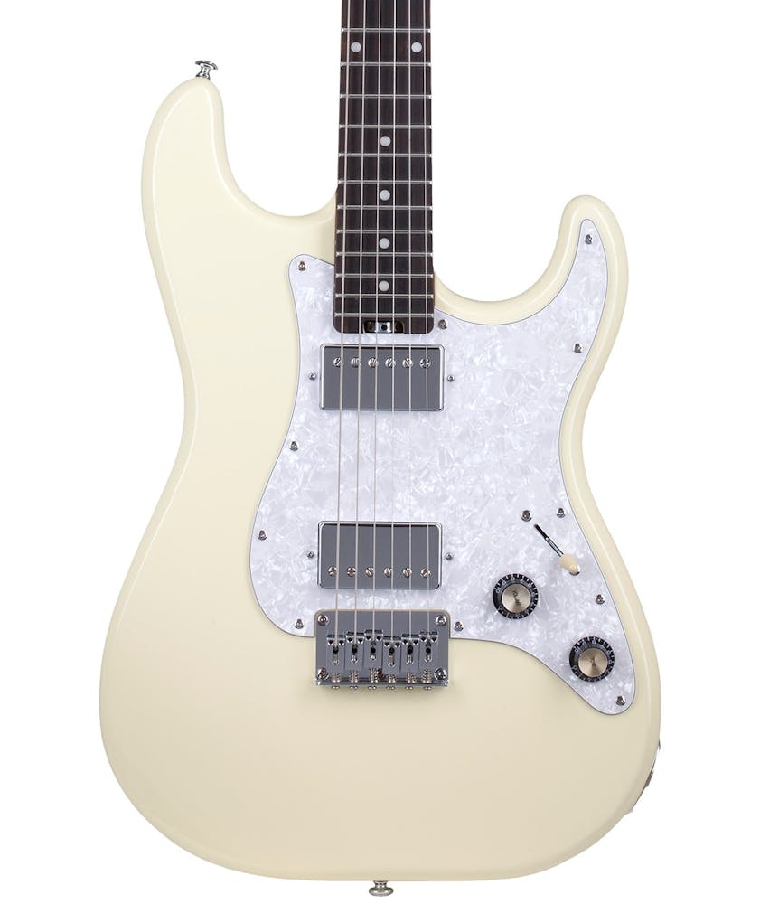 Schecter Jack Fowler Traditional HT Electric Guitar in Ivory