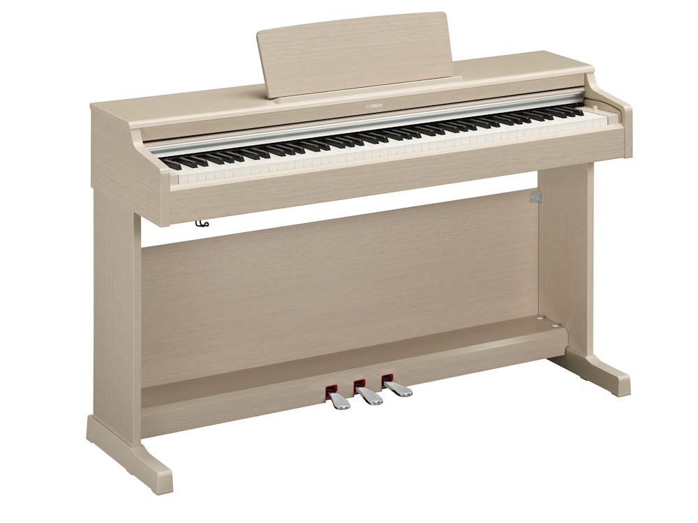 Yamaha YDP165 Digital SMALL HOME Piano in White Ash