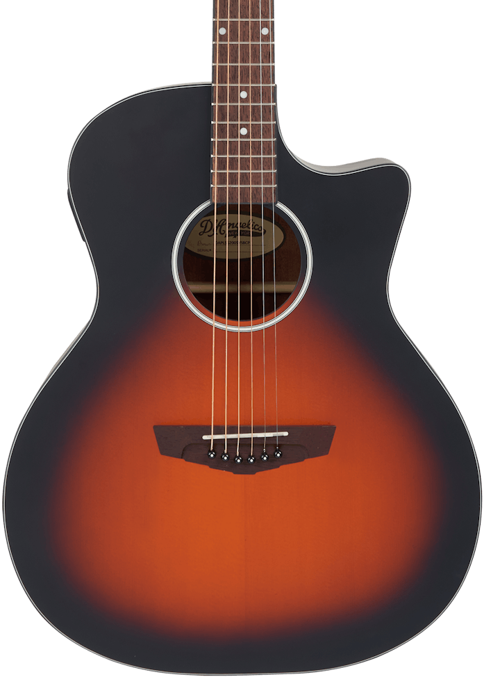 D'Angelico Premier Gramercy LS Electro Acoustic Guitar in Satin Vintage Sunburst
