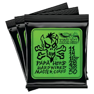 Ernie Ball Papa Hets Hardwired Master Core Signature Strings 11-50
