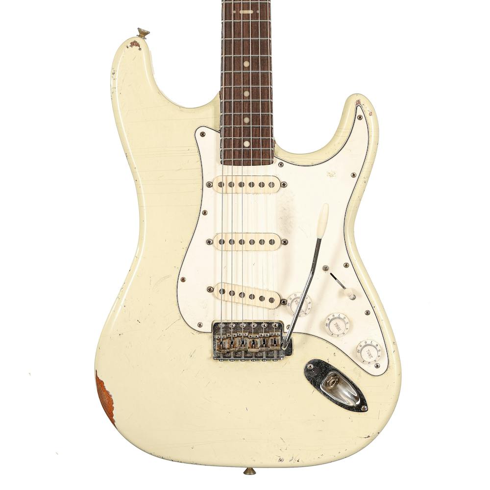 Hansen Guitars S-Style in Olympic White with Rosewood Fingerboard